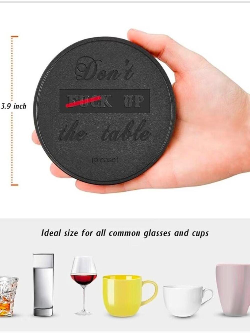 Humorous Drink Coasters - Picture 2 of 3
